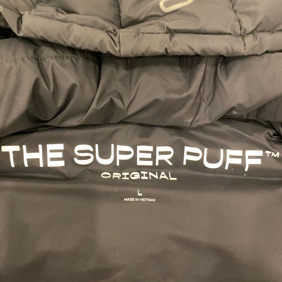 Black Aritzia Super Puff Vest Size Large - Picture 2 of 4